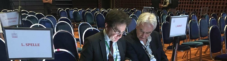 Laurent Spelle and Jacques Moret