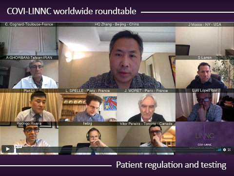 Patient regulation and testing during the COVID-19 pandemic