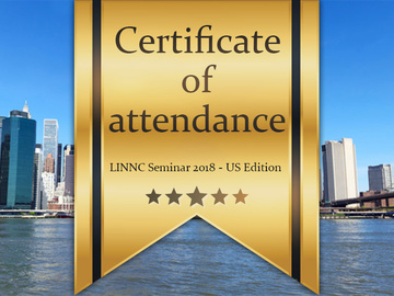 LINNC US: download your certificate
