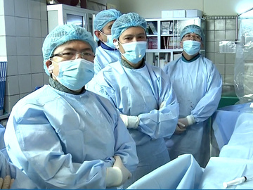 Treatment of a large carotide aneurysms - LIVE demonstration