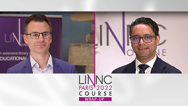 Prof. Markus Möhlenbruch and Dr Paul Bhogal at LINNC Paris 2022