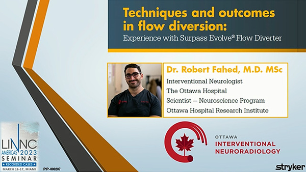 Techniques and outcomes in flow diversion: Experience with Surpass Evolve