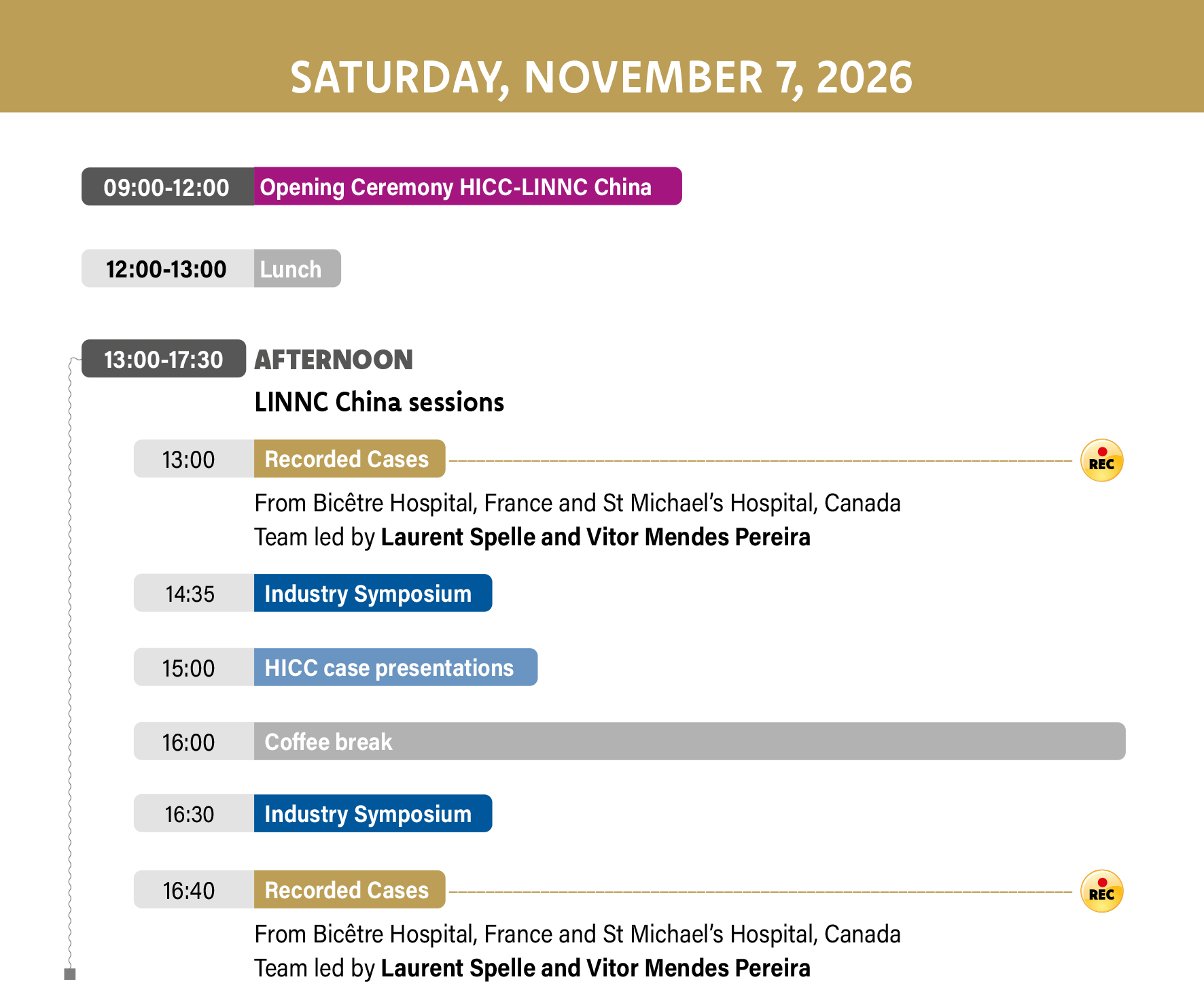 LINNC China - Preliminary program