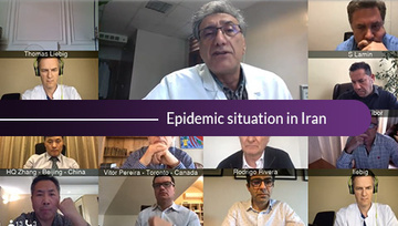 COVI-LINNC worldwide roundtable: Presentation of the epidemic situation in Iran