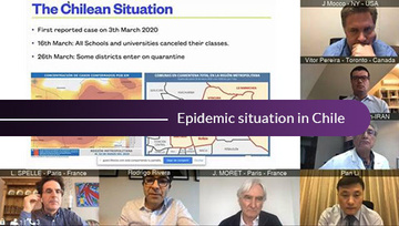 COVI-LINNC worldwide roundtable: Presentation of the epidemic situation in Chile