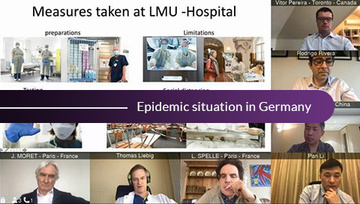COVI-LINNC worldwide roundtable: Presentation of the epidemic situation in Gremany
