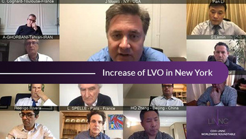 COVI-LINNC worldwide roundtable: Increase of LVO in New York