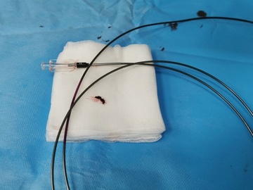Clot and aspiration catheter