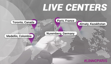 LINNC Paris 2025 Live Centers