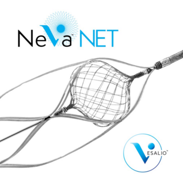 Vesalio NeVa NET Thrombectomy Device with microfilter