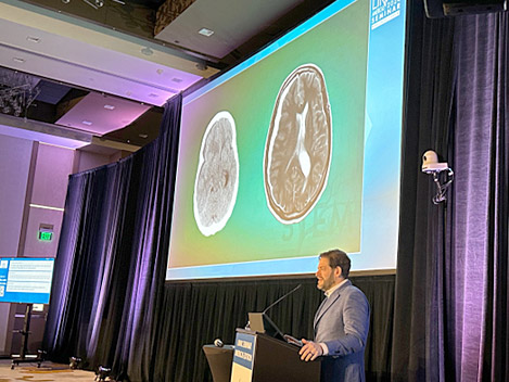 Dr Adam Arthur then presented the results of the STEM trial