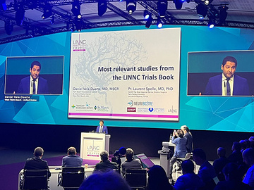 Daniel Vela-Duarte (USA) presenting the new main trials included in the latest edition of the LINNC Trial Book’s 2024 edition