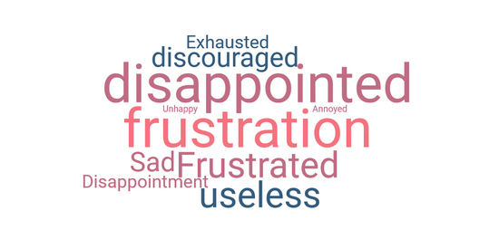 Two words to describe how you personally feel after a MT failure?